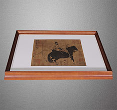 莫力达书画装裱配框服务案例